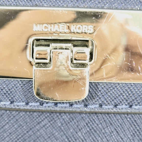 Michael kors callie navy crossbody bag - Picture 9 of 17